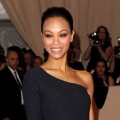 Looking sleek and stunning, Zoe Saldana attends the Costume Institute Gala Benefit at The Metropolitan Museum of Art, NYC, May 3, 2010