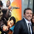 Jeffrey Dean Morgan and Hilarie Burton arrive at the premiere of ‘The Losers’ in Hollywood, California, on April 20, 2010