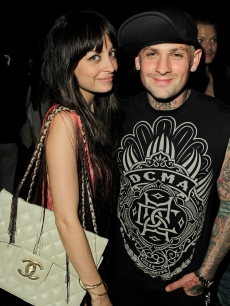 Nicole Richie and Benji Madden seen at the Charlotte Ronson and JCPenney Spring Cocktail Jam held at Milk Studios in Los Angeles, California on May 4, 2010