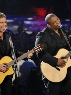 Casey James and Michael Lynche duet on Bryan Adams’ ‘Have You Ever Really Loved A Woman’ on ‘American Idol’ on May 11, 2010