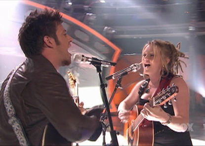 Lee DeWyze and Crystal Bowersox duet on ‘American Idol,’ May 11, 2010