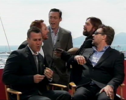 Cannes: The ‘Robin Hood’ Cast Sings
