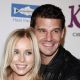 David Boreanaz and wife Jaime Bergman arrive for the Cirque Du Soleil Opening Night Gala For Kooza at Santa Monica Pier on October 16, 2009