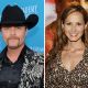 John Rich, of country group Big and Rich, and Chely Wright 