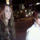 Miley Cyrus and Justin Bieber are spotted in West Hollywood on May 10, 2010  