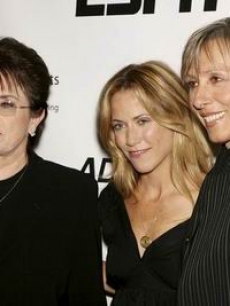 Crow, Sheryl - Billie Jean King - Martina Navratilova NY 10 16 06 AP