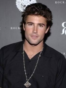 Brody Jenner poses for the Hollywood press