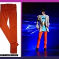 Michael Jackson in 2009’s ‘This Is It’ - his orange pants are up for auction on May 20, 2010