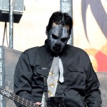 Paul Gray of Slipknot performs at the Rockstar Energy Mayhem Festival at the Verizon Wireless Amphitheater on July 26, 2008 in San Antonio, Texas