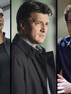 Morena Baccarin of ‘V,’ Nathan Fillion from ‘Castle’ and Zachary Levi from ‘Chuck’