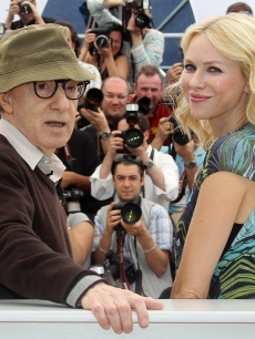 Director Woody Allen and star Naomi Watts at the premiere of ‘You Will Meet A Tall, Dark Stranger’ at the 63rd Annual Cannes Film Festival in Cannes, France, on May 15, 2010