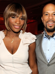 Serena Williams and Common in March 2010