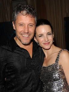 ‘Sex and The City 2’ co-stars Max Ryan and Kristin Davis cuddle up at the movie premiere’s after party, NYC, May 24, 2010