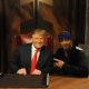 Donald Trump with ‘Celebrity Apprentice’ winner Bret Michaels