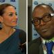 Kara DioGuardi and Randy Jackson