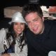 Accesshollywood.com’s Laura Saltman poses with “American Idol” season nine winner Lee DeWyze