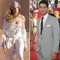 Sarah Jessica Parker as Carrie Bradshaw in ‘Sex and The City 2,’ Raza Jaffrey at the London premiere of the film, May 2010