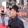 Adrien Brody poses for the camera at the premiere of 20th Century Fox’s ‘The A-Team’ at the Grauman’s Chinese Theatre in Los Angeles on June 3, 2010
