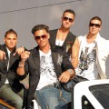 The ‘Jersey Shore’ guys  make the scene at the 2010 MTV Movie Awards at the Gibson Ampitheatre in LA on June 6, 2010