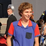 Michael Cera smiles at the 2010 MTV Movie Awards at the Gibson Ampitheatre in LA on June 6, 2010