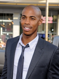 Mehcad Brooks smiles for the camera at the premiere of ‘Splice’ at the Grauman’s Chinese Theatre in Hollywood, Calif. on June 2, 2010