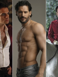 ‘True Blood’ stars Theo Alexander, Joe Manganiello and Denis O’Hare 