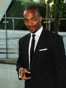 Anthony Mackie is all smiles at the CFDA Fashion Awards at Alice Tully Hall, Lincoln Center in New York City on June 7, 2010