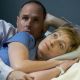 Edie Falco as Nurse Jackie Peyton and Paul Schulze as pharmacist Eddie get close on Showtime’s ‘Nurse Jackie,’ Season 1
