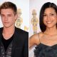 ‘The Twilight Saga: Eclipse stars Xavier Samuel & Julia Jones hit the red carpet at the 2010 MTV Movie Awards held at the Gibson Amphitheatre at Universal Studios in Universal City, California on June 6, 2010 