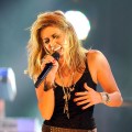 Miley Cyrus performs during the MTV Live Stream concert held at the House of Blues in Los Angeles, California on June 21, 2010 