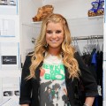 Jessica Simpson attends the jeanswear sneak-peak at the Jessica Simpson Jeanswear Showroom, NYC, June 22, 2010