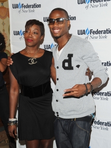Estelle and B.o.B attend the UJA-Federation’s 2010 Music Visionary of the Year award luncheon at The Pierre Ballroom, NYC, June 16, 2010
