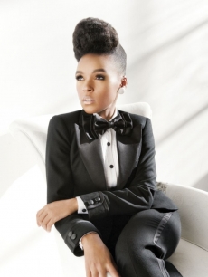 Janelle Monae shows her style