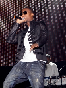 B.o.B. performs at the Allstate Arena in Rosemont, Illinois on MAY 21, 2010