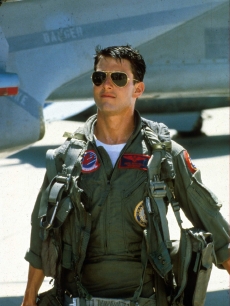 Tom Cruise in “Top Gun”
