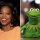 Oprah Winfrey and Kermit the Frog