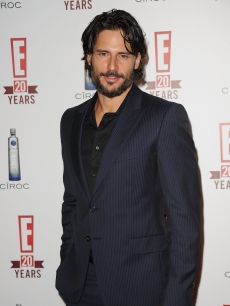 Joe Manganiello is all smiles on the red carpet at the E! 20th anniversary party at The London Hotel in West Hollywood on May 24, 2010