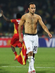 USA soccer stud Landon Donovan