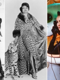 Julie Newmar, Eartha Kitt and Lee Meriwether, three women who played Catwoman