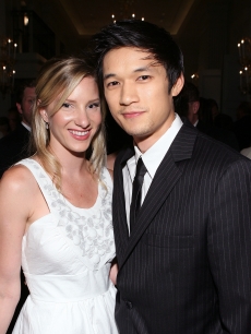 “Glee’s” Heather Morris and Harry Shum Jr. attend The Inaugural Thirst Gala held at Casa Del Mar, Santa Monica, June 29, 2010