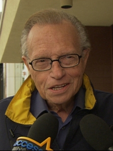 Larry King talks to Access Hollywood on June 30, 2010