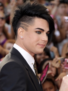 Adam Lambert arrives on the red carpet of the 21st Annual MuchMusic Video Awards at the MuchMusic HQ, Toronto, Canada, June 20, 2010