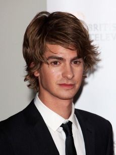 Andrew Garfield poses at the BAFTA Television Awards 2009 at the Royal Festival Hall, London, April 26, 200