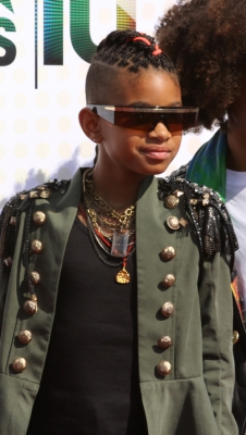 Willow Smith shows off a new ‘do at the BET Awards, June 2010