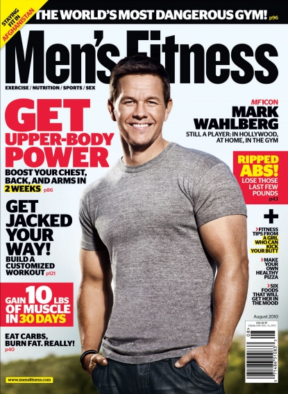 Mark Wahlberg on the August cover of Men’s Fitness