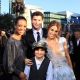 Access Hollywood’s Shaun Robinson with “Eclipse” star Nikki Reed and her adorable brothers, LA, June 24, 2010