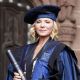 “Sex and The City’s” Kim Cattrall becomes an honorary fellow of Liverpool’s John Moores University, at the Anglican Cathederal in Liverpool, England on July 12, 2010
