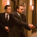 Joseph Gordon-Levitt and Leonardo DiCaprio in “Inception”

