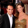 Landon Donovan of the US soccer team and member of the LA Galaxy arrives with wife Bianca Kajlich at the 2010 ESPY Awards at Nokia Theatre L.A. Live on July 14, 2010 in Los Angeles, California.