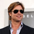 Brad Pitt arrives at the premiere “Salt” at Grauman’s Chinese Theatre in Hollywood, California on July 19, 2010